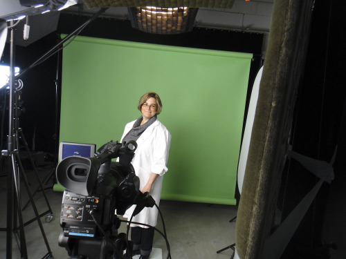 Kristina Svensson i filmstudio