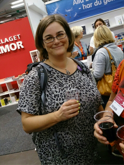 Kristina Svensson på Bokmässan 2014